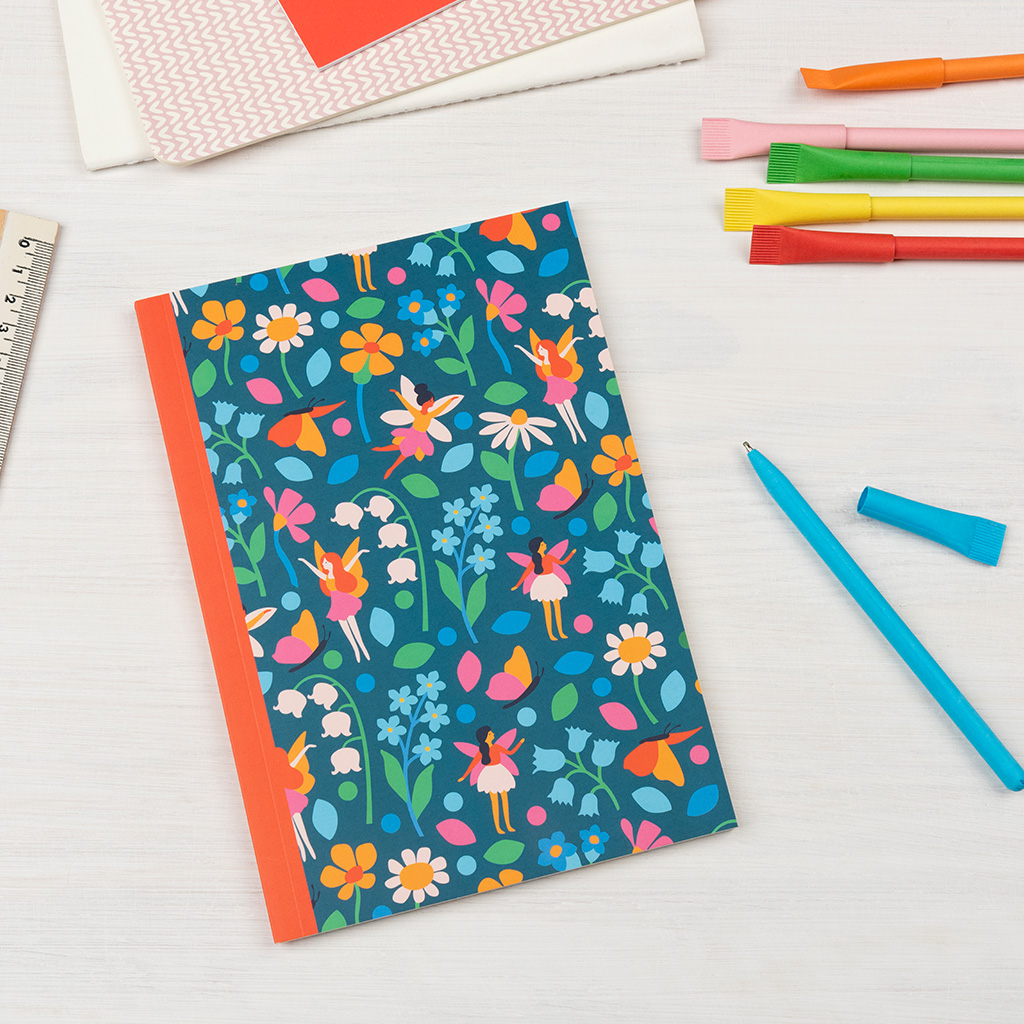 A5 notebook - Fairies in the Garden | Rex London