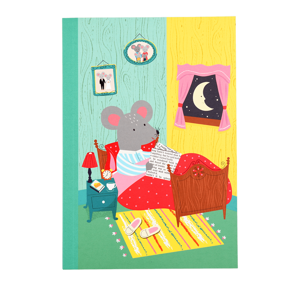 A5 notebook - Mouse in a House | ﻿Rex London