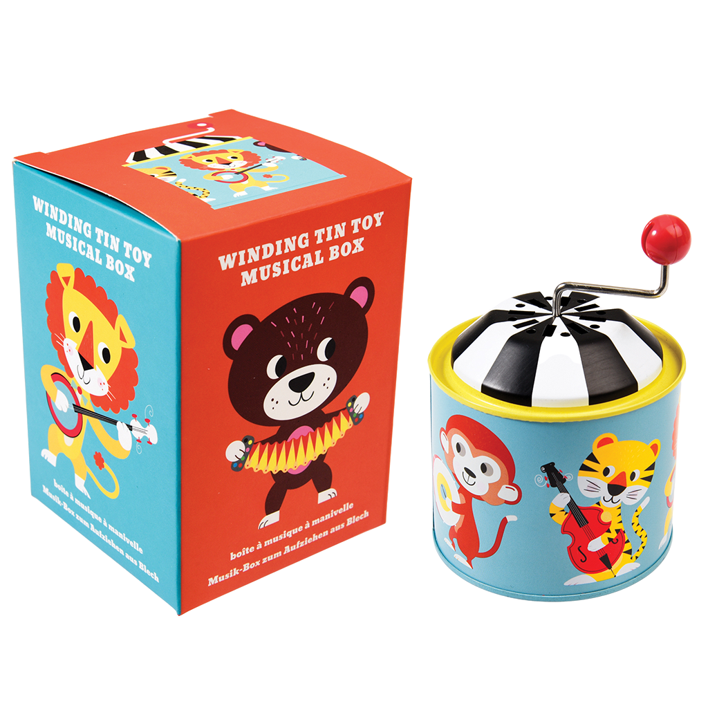 Winding discount music box