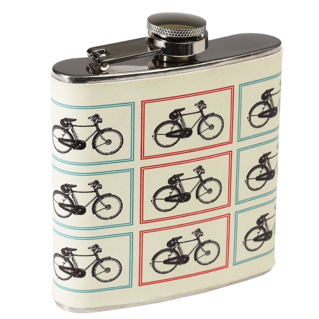 BICYCLE RIDER'S HIP FLASK | ﻿Rex London