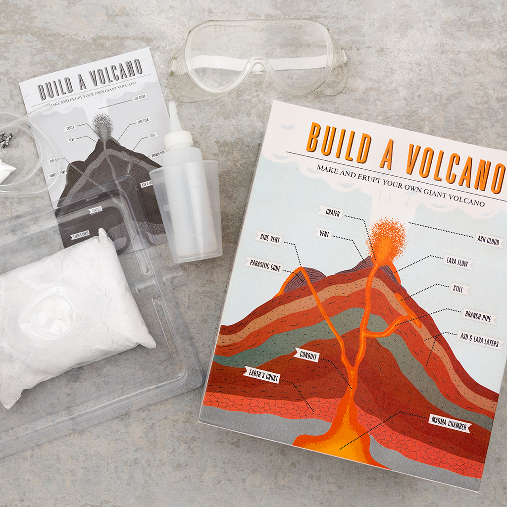 Make your own erupting volcano | Rex London