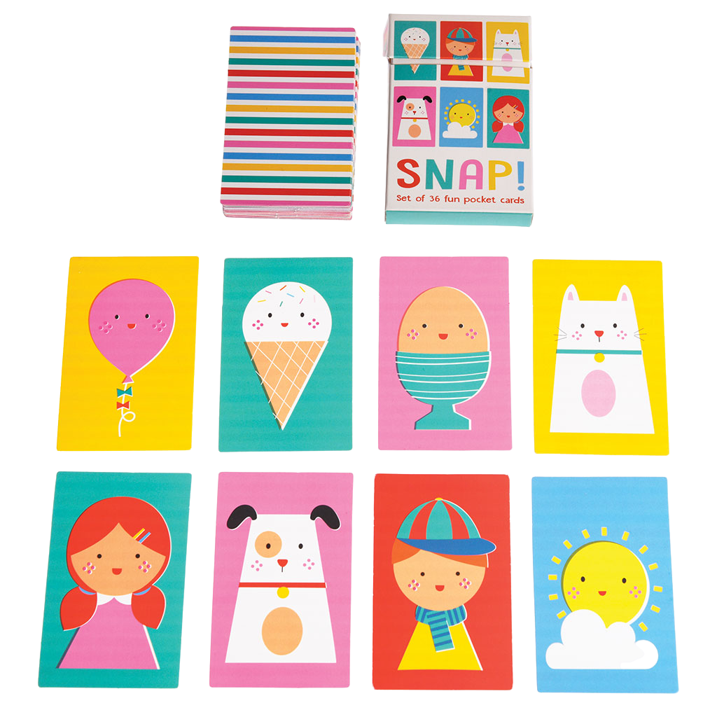Snap Flag Card Children's snap cards | Rex London