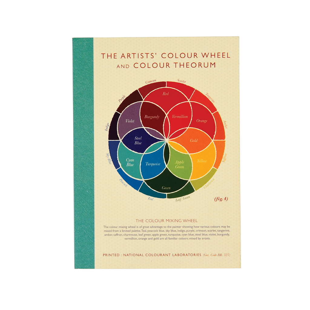 COLOUR WHEEL A6 NOTEBOOK | ﻿Rex London