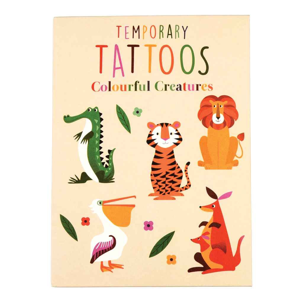 Kids Temporary Tattoos  Cartoon Animal Tattoo Manufacturer from Mumbai