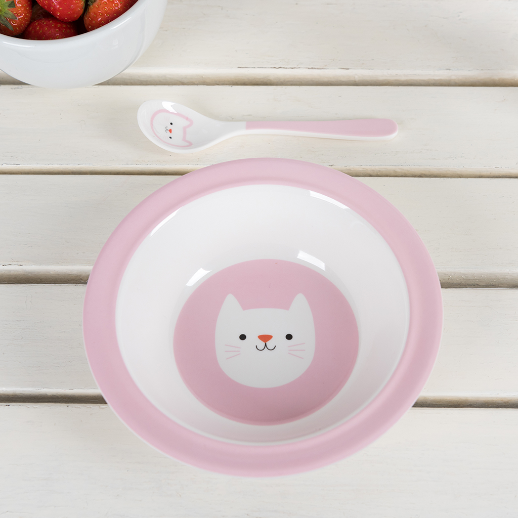 Melamine bowl - Cookie the Cat | Rex London