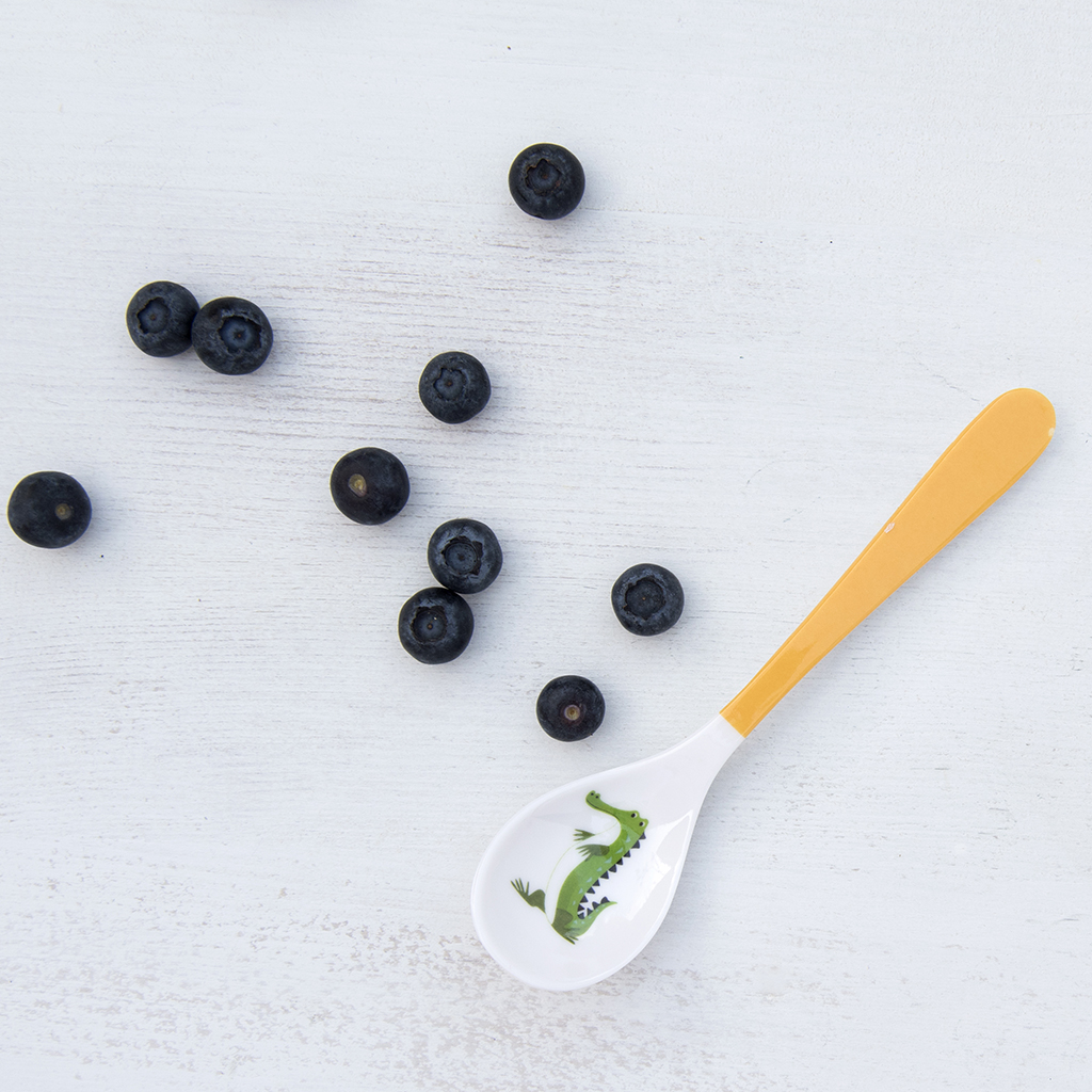 Melamine spoon - Harry the Crocodile | Rex London