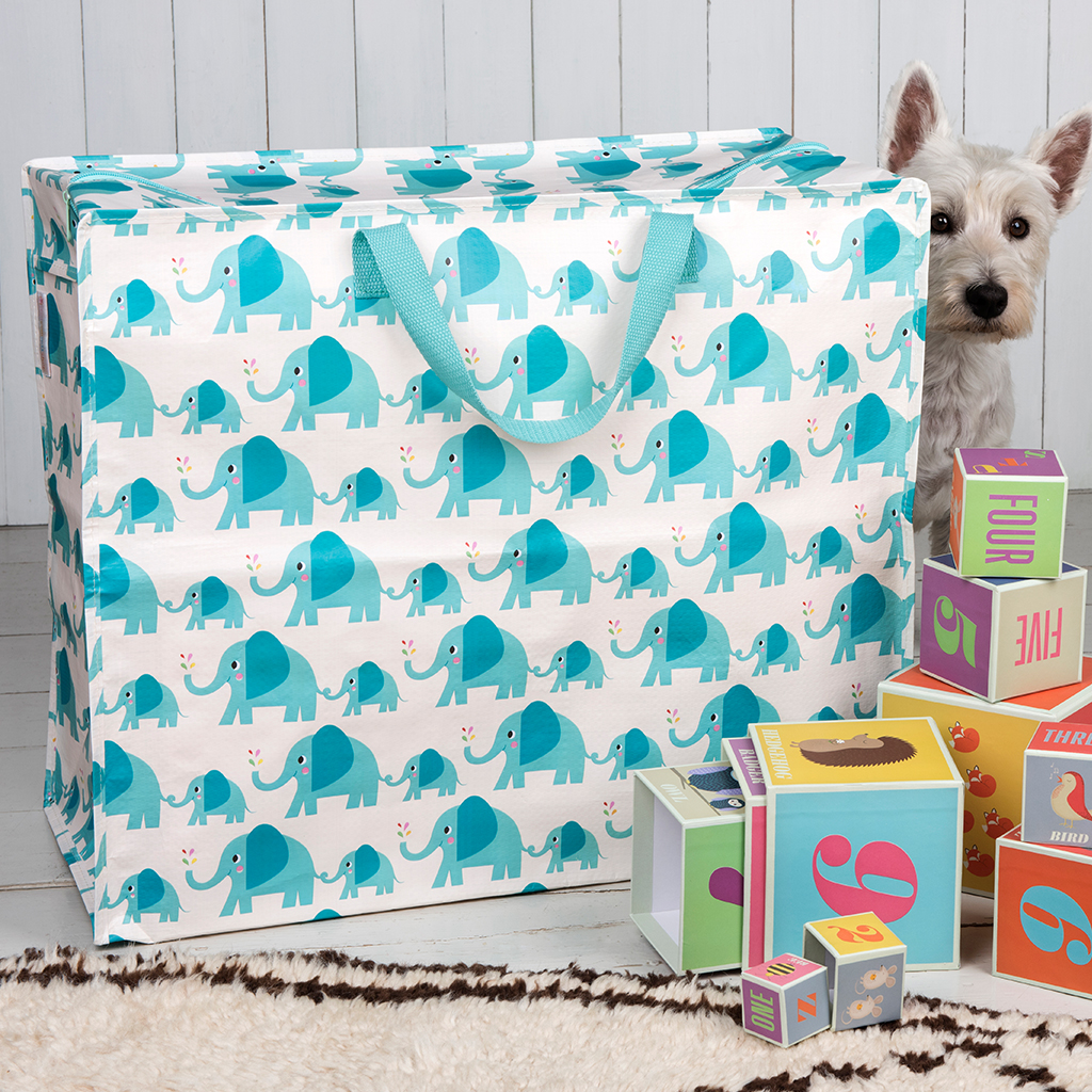Jumbo storage bag - Elvis the Elephant | Rex London