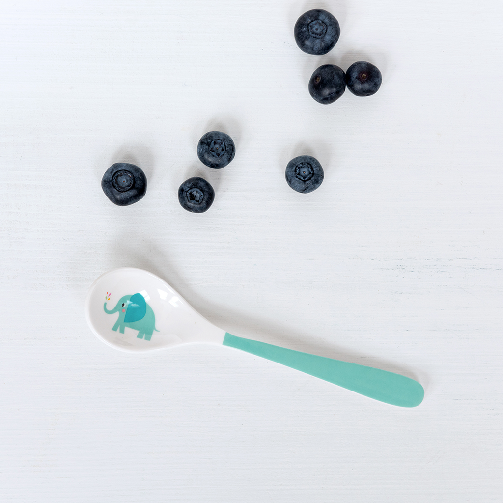 Melamine spoon - Elvis the Elephant | Rex London