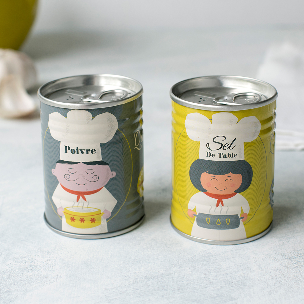 FRENCH CHEF'S SALT AND PEPPER SET | Rex London