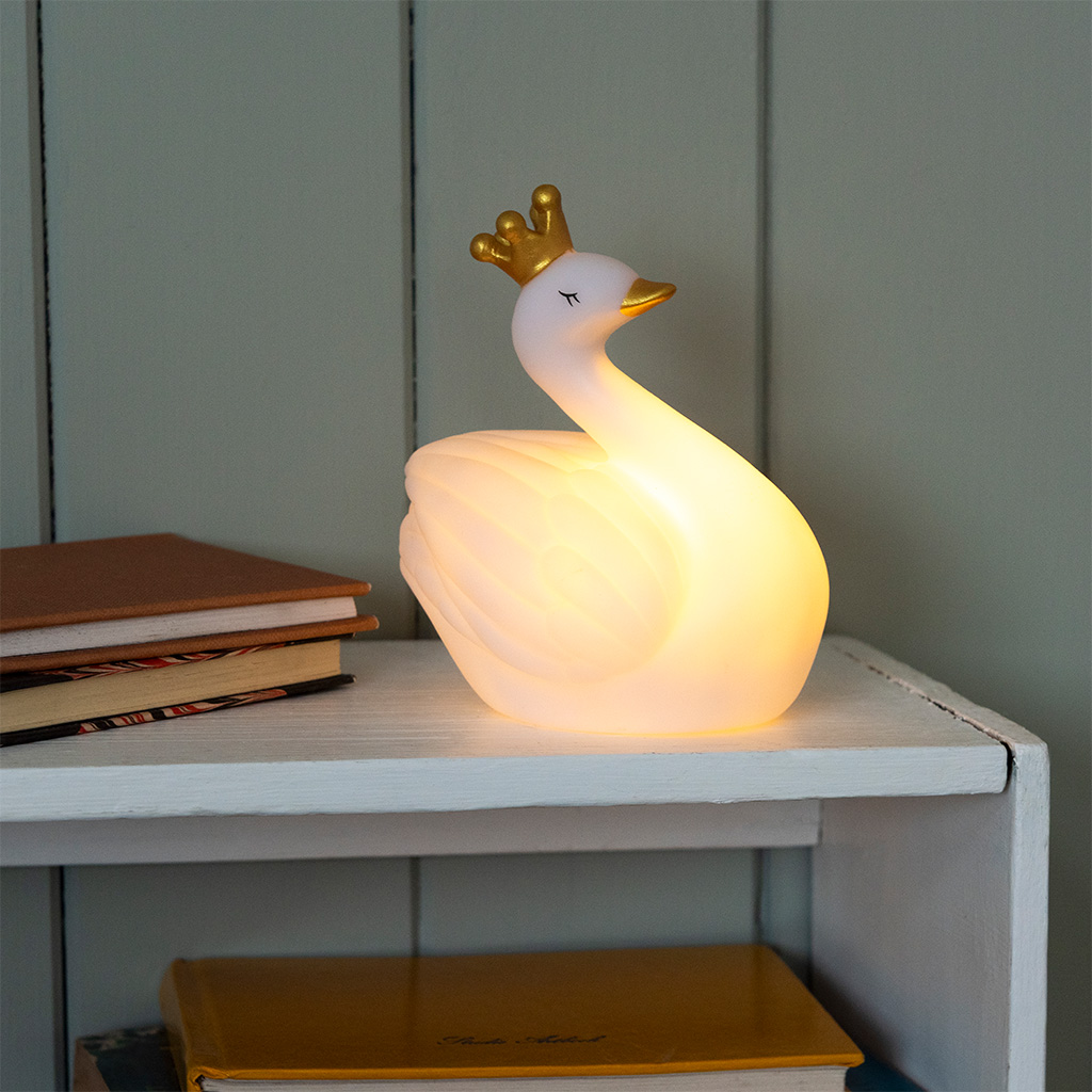 Night light - Swan | ﻿Rex London