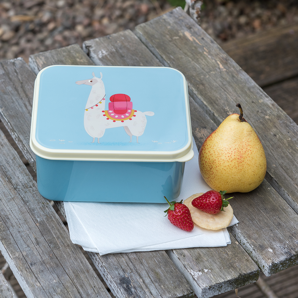 DOLLY LLAMA LUNCH BOX ﻿Rex London