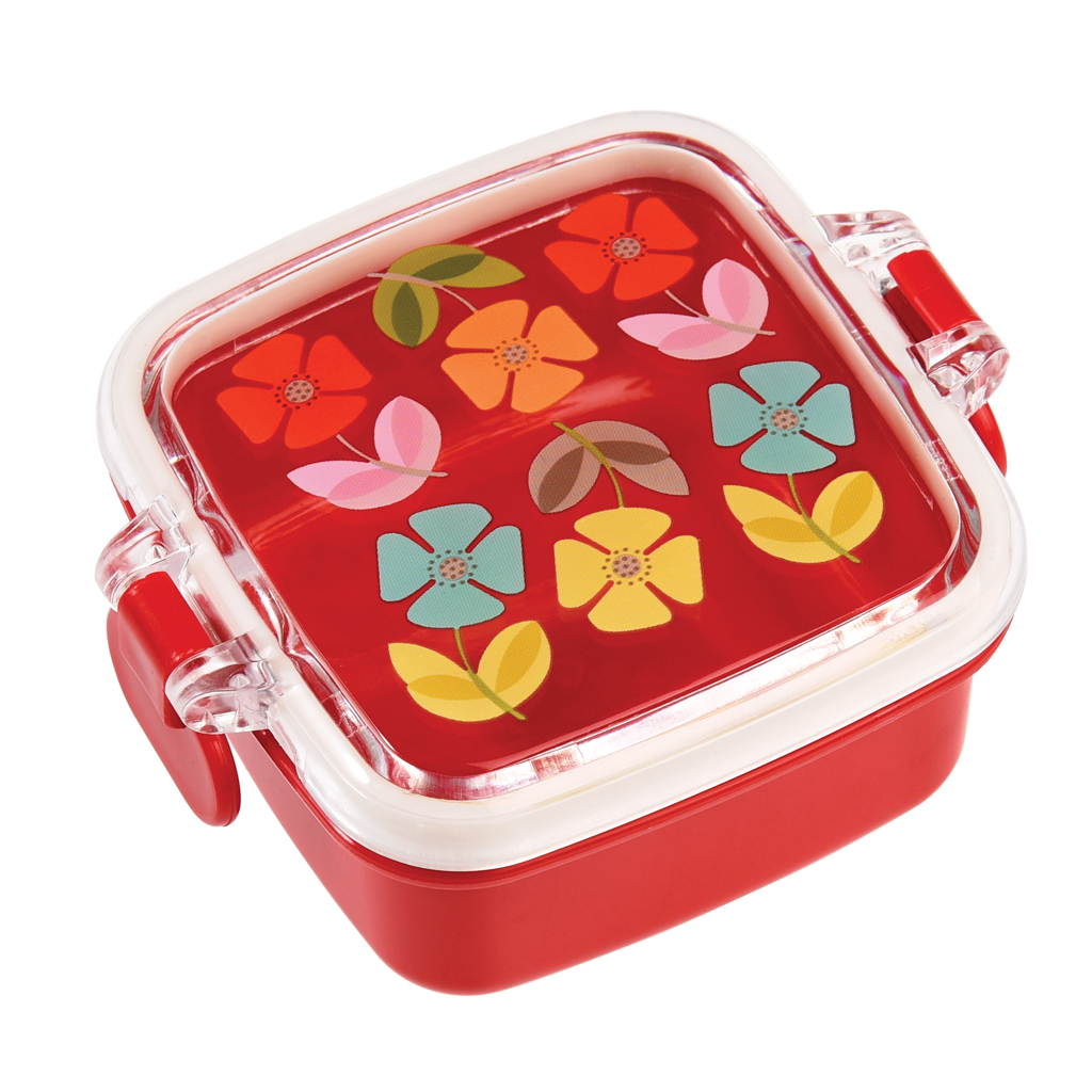 MID CENTURY POPPY MINI SNACK POT | ﻿Rex London