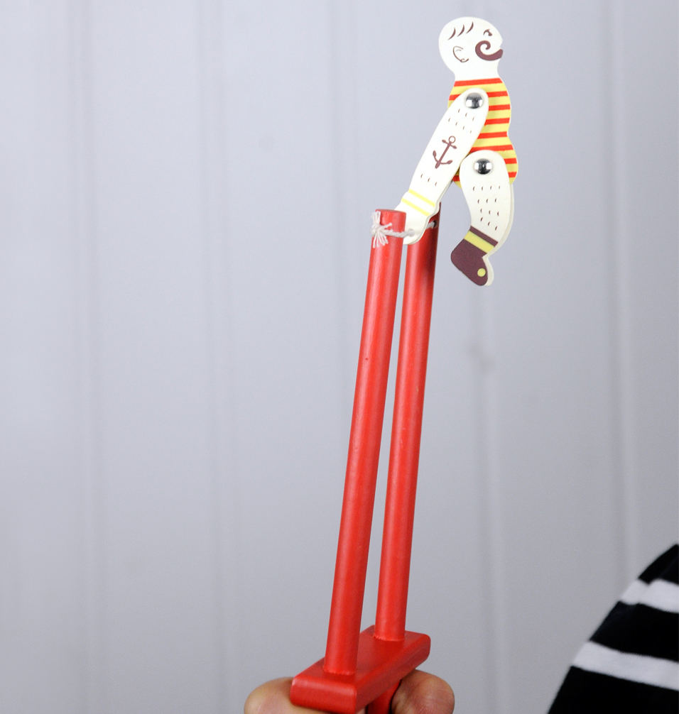 Mr Muscular Acrobatic Wooden Toy | Rex London