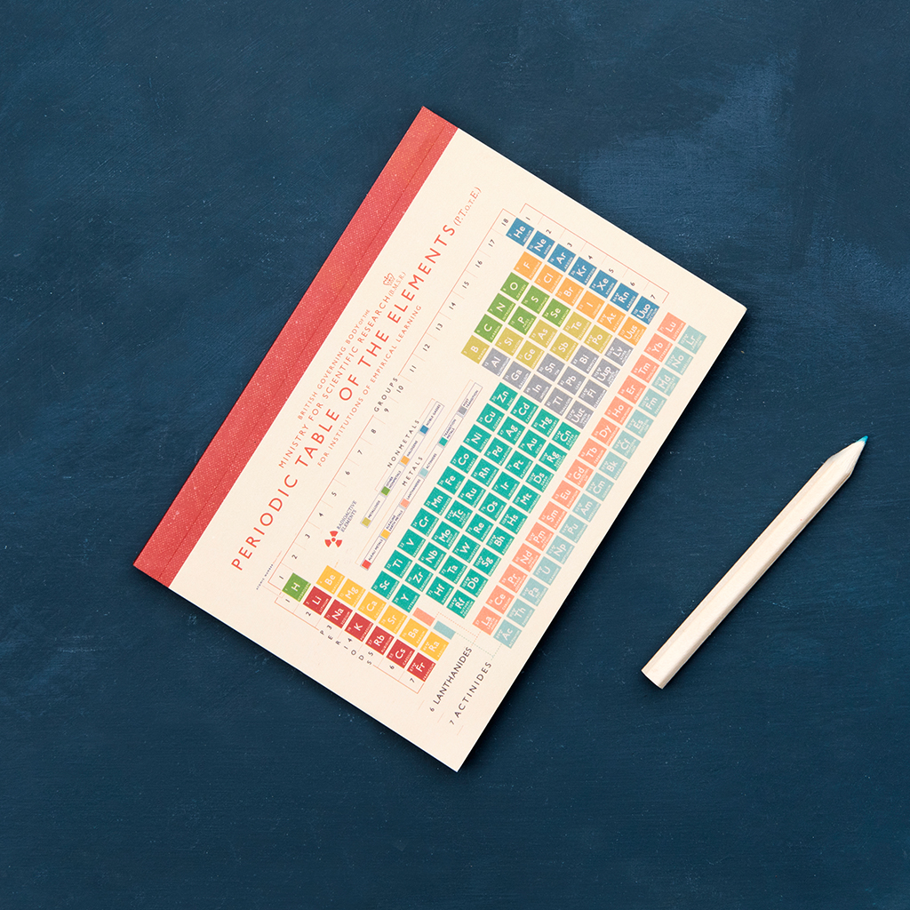 A6 notebook - Periodic Table | Rex London