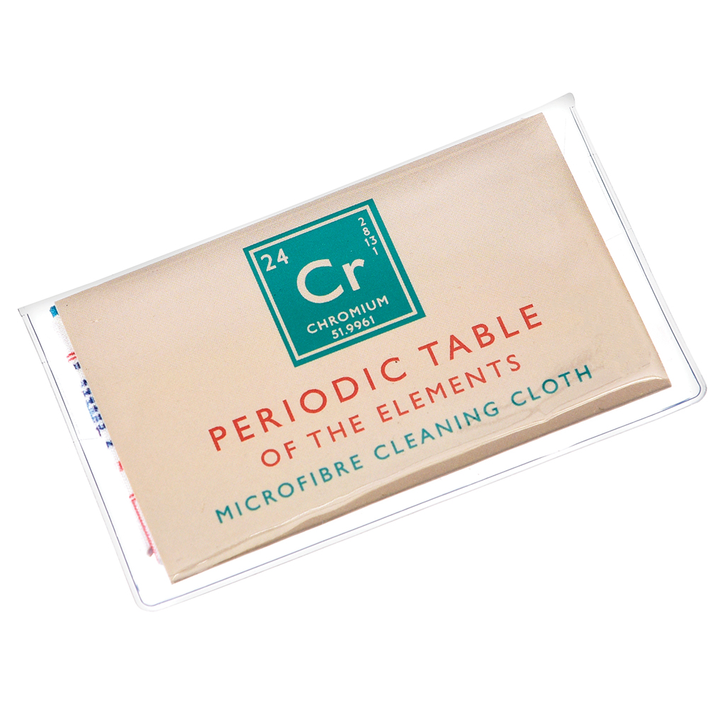 PERIODIC TABLE GLASSES CLEANING CLOTH | ﻿Rex London