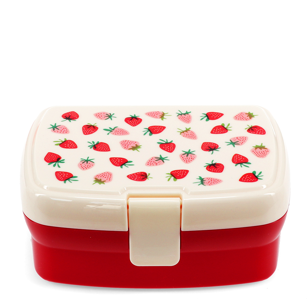 Lunch box with tray - Little Strawberry | ﻿Rex London