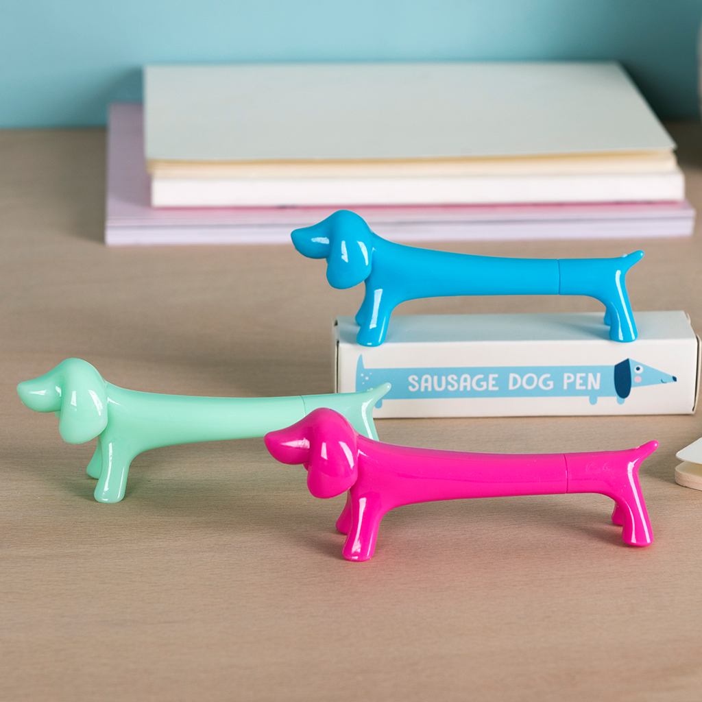 TURQUOISE SAUSAGE DOG PEN | ﻿Rex London