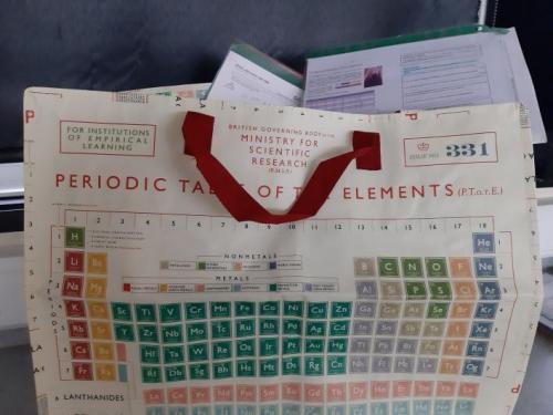 Periodic Table jumbo bag