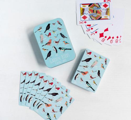 playing cards, card game, games, card, birds, bird print,