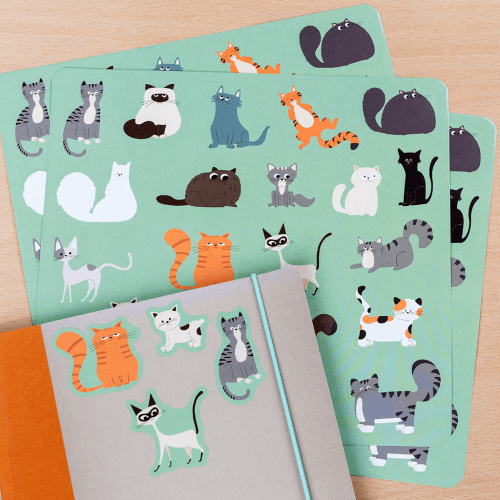 Nine Lives stickers