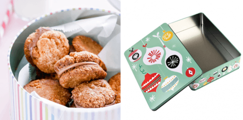 dotcomgiftshop christmas baking tin