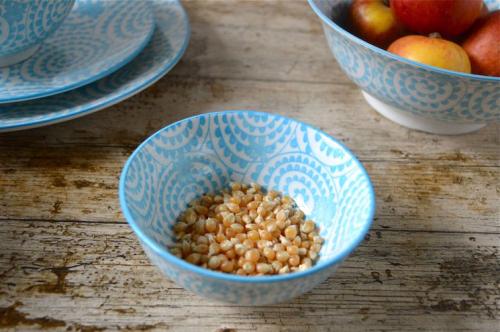 blossom bowl blue swirls