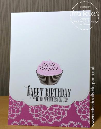 cupcake birthday card