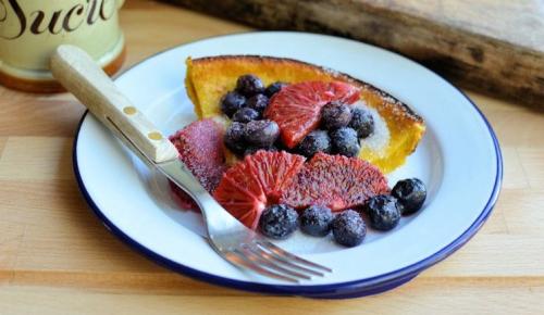 Dutch-style baby oven pancakes