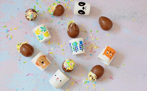 Easter egg decorating 