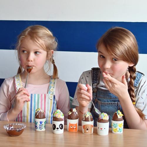 Easter egg decorating