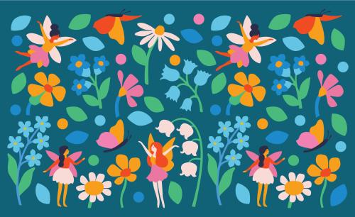 Fairies in the Garden