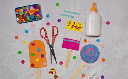 Felt Lollies DIY Felt Lollies DIY