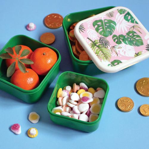 Tropical Palm snack boxes Tropical Palm snack boxes