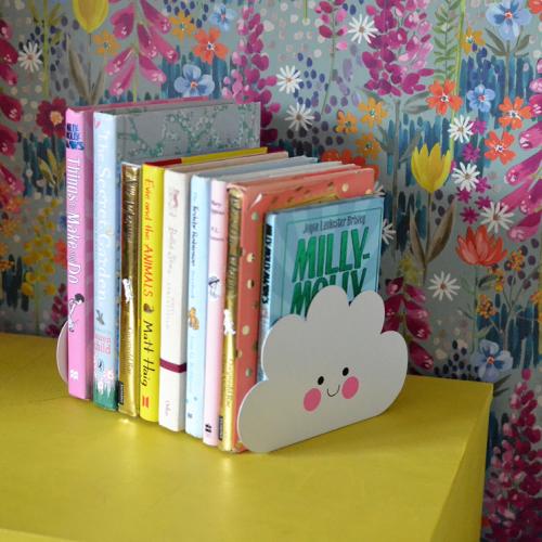 Happy Cloud bookends Happy Cloud bookends