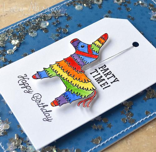 Pinata birthday card