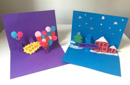 Pop up birthday cards