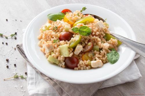barley Greek salad