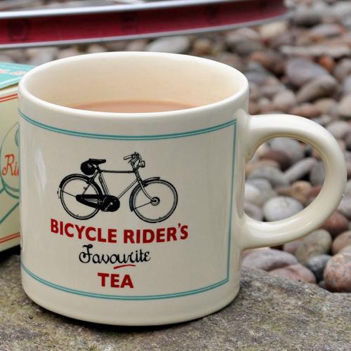 Bicycle tea mug