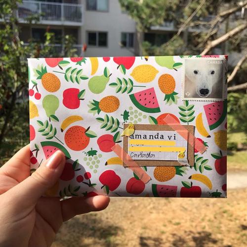 Pen pal envelope by bumblemail