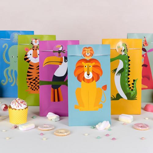 colourful creatures party bags
