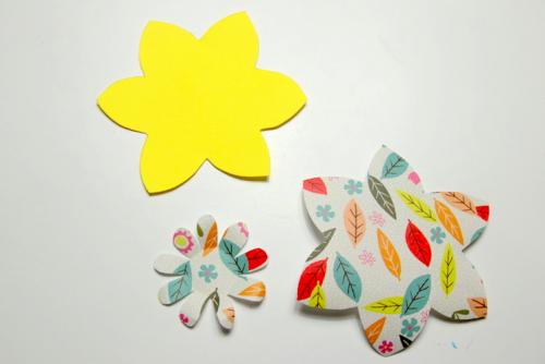 daffodil pinwheels step 1