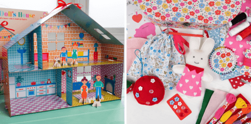 Make your own dolls house / kids sewing kit from dotcomgiftshop