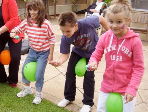 egg and spoon race
