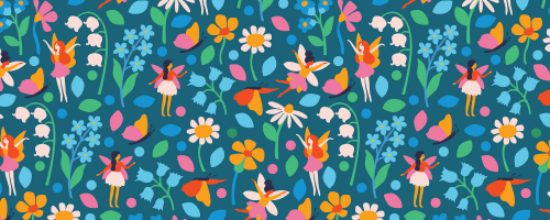 Fairies in the Garden print Fairies in the Garden print