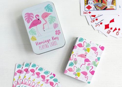 Flaming Bay playing cards