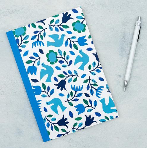 Folk Doves A5 notebook Folk Doves A5 notebook