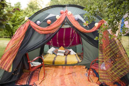 glamping tent