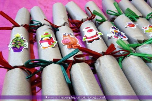 handmade Christams crackers