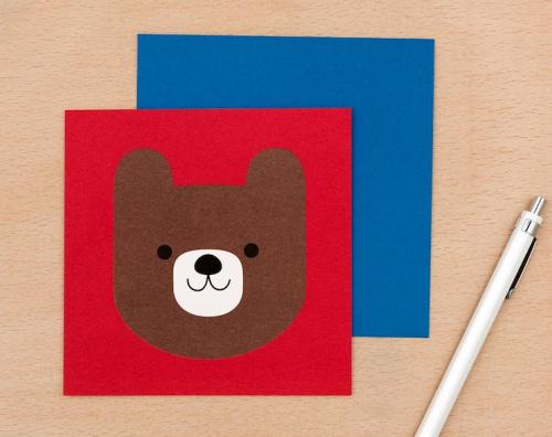 hello bear greetings card from dotcomgiftshop