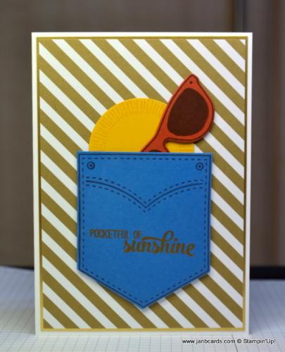 'pocketful of sunshine' card design by JanB